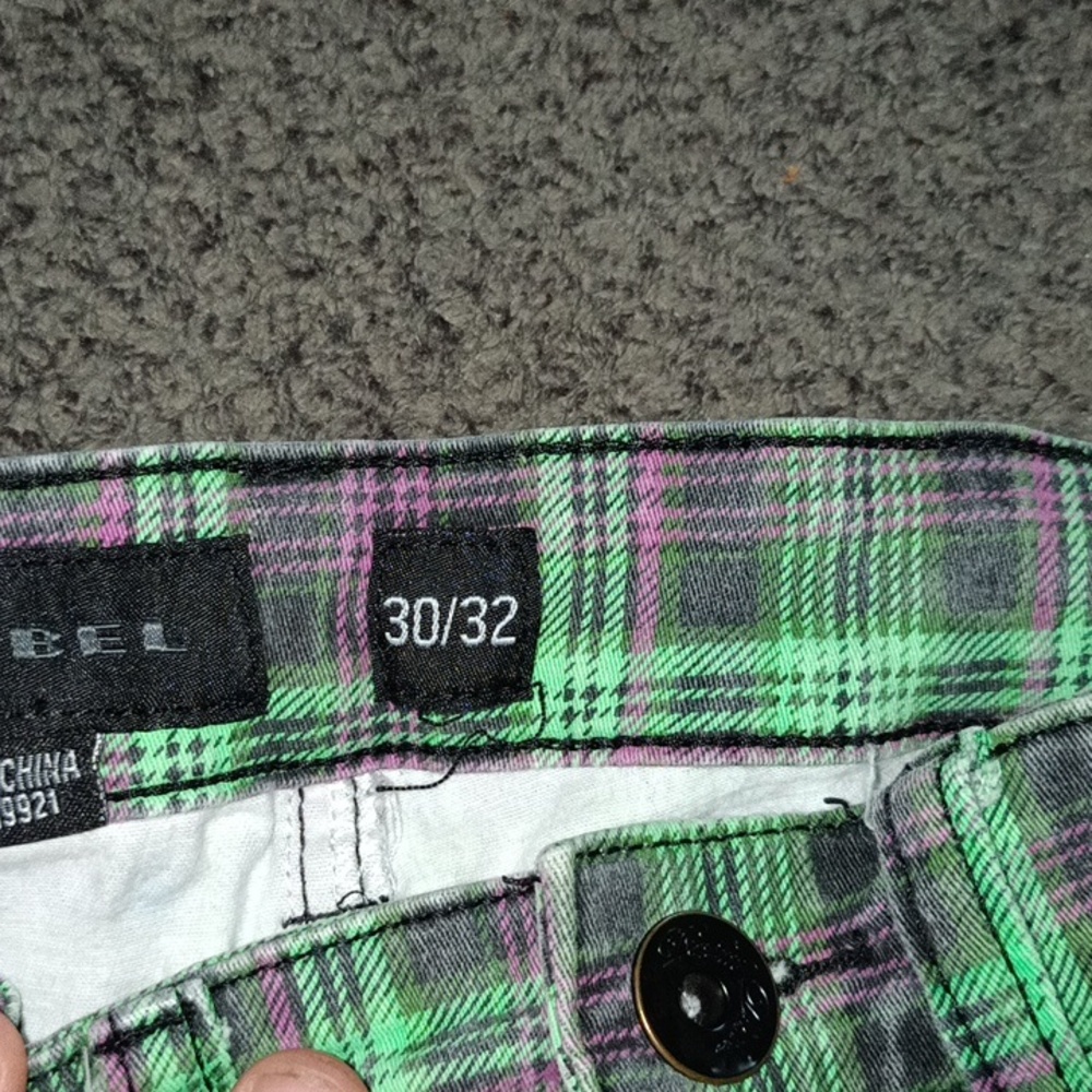 Multi color plaid pants - Picture 4 of 4